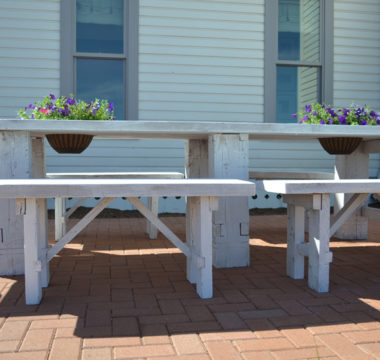 Backyard table